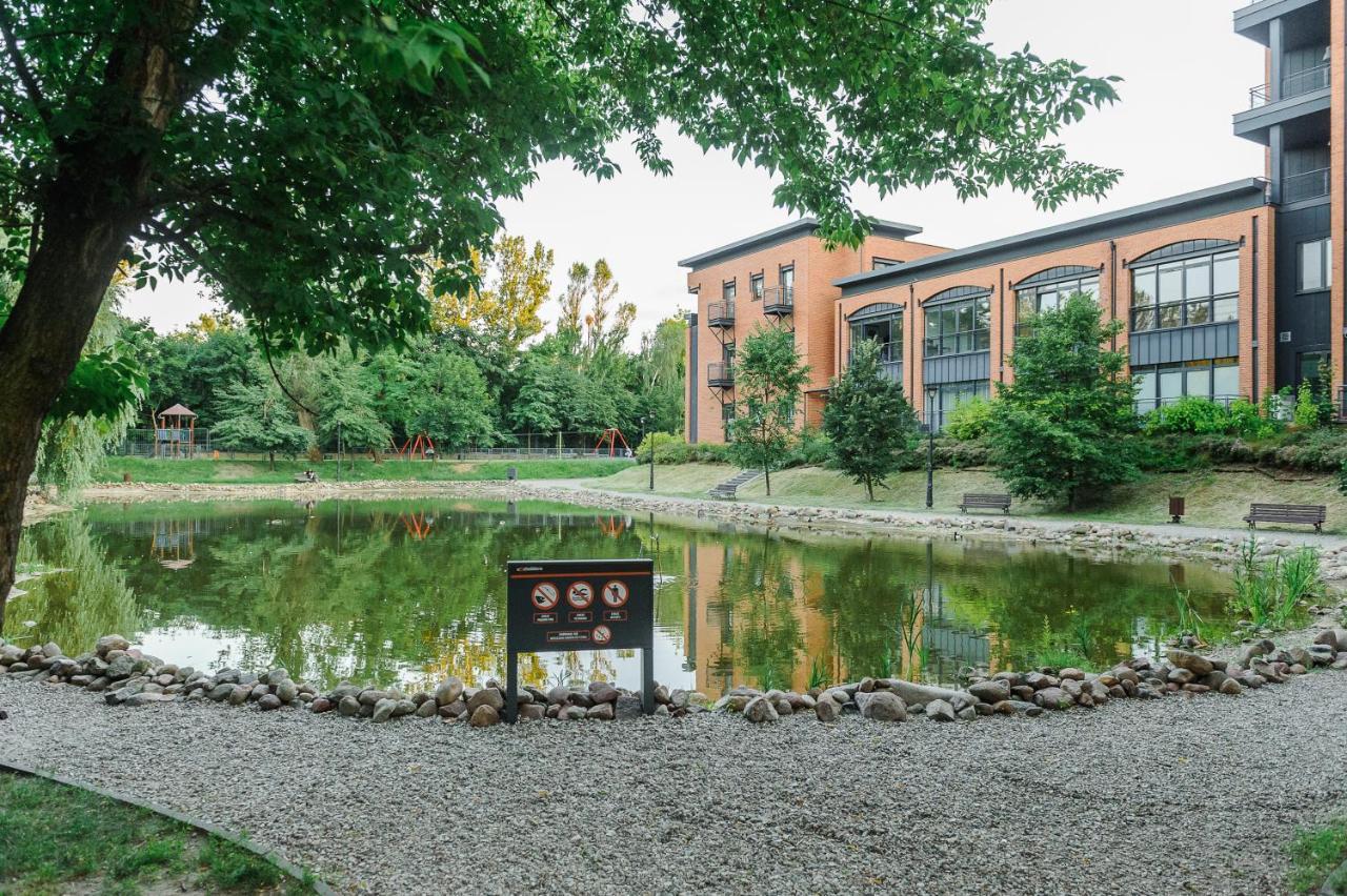 Lumina Loft Tymienieckiego With A View Of The Lake Lódź Exterior foto